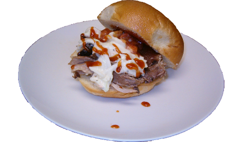 Pulled Pork Slaw Sandwich